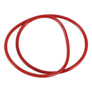 Red Silicone O Ring Seal Washers 85mm x 81mm x 2mm