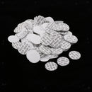 Bulk 200Pcs 25 mm Makeup Jar Bottles Foam Cap Liners Sealed Protection