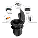Waterproof 3.1A USB Charger Cigarette Lighter Socket for Car Marine Motorcycle