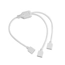 4 pin divider adapter cable for 1 to 2 LED RGB color, light bar connector