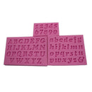 3Pcs/set Letters Numbers Silicone Handmade Fondant Cake Baking DIY Mould S Ew