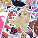 50PCs Stickers Mix Style Funny Cartoon Fridge Doodle Snowboard Luggage Sticke ME