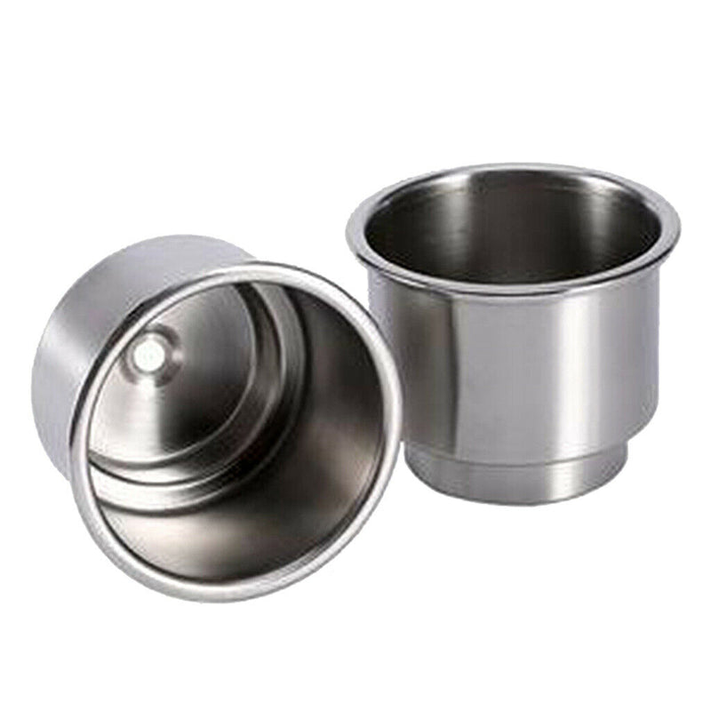 2pcs Cup Drink Can Holder with Drain for Car Marine Boat Yacht RV Camper