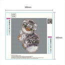 5D DIY Full Drill Diamond Painting Animal Cross Stitch Embroidery Mosaic