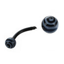 20 Round Plastic Ball Belly Navel Body Bar Ring 0.31" HOT