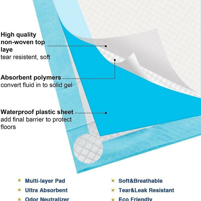 Pet Super-Absorbent Dog Training Potty Pee Pads Puppy Piddle Pads