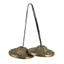 Tibetan Yoga Meditation Cymbals Bell - Dragon Embossed