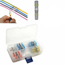 Waterproof 100PCS Solder Sleeve Heat Shrink Tube Wire Terminal Connectors 4 D9Y5