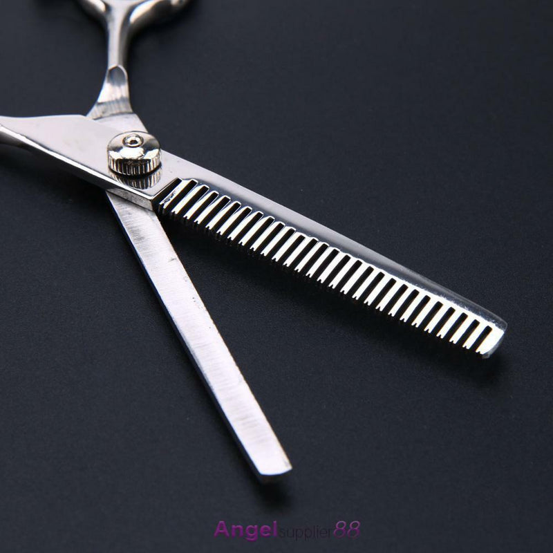 7 Inch Professional Pet Dog Grooming Thinning Scissors Toothed Blade Shears A