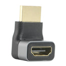 90 Degree HDMI Adapter for HDTV Projetor Laptop Male to Female Converter