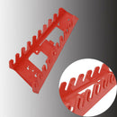 1x Plastic Wrench Spanner-Rack Organizer Holder Wrench Keeper Storage Tool Red