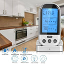 Meat Thermometer, Bbq Thermometer Wireless Meat Thermometer With Dual Probe