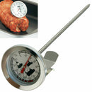 Stainless Steel Food Thermometer Gauge BBQ Meat Kitchen Probe. Temperature L1B0