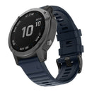 Silicone Band for Garmin Fenix 6 5 Forerunner 935 Quatix 5 (Midnight Blue) A