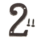 Cast Iron Metal House Sign Door Number Name Plaque Street Address Plaque 2