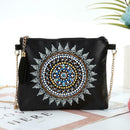 DIY Special Shaped Diamond Painting Leather Crossbody Bag Chain Makeup Bags