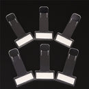 5Pcs Portable Car Windscreen Parking Ticket Clear Permit Holder Clip Stic JR