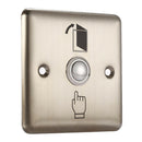 Electric Door NO Exit Release Momentary Round Push Button Switch for Access