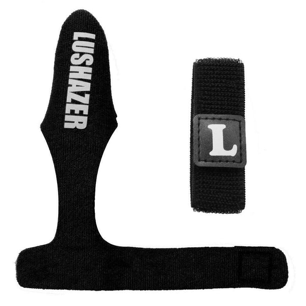 2pcs Fishing Rod Covers Pole Glove Protector+Tie Wrapping Band Belt (Black)