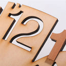 Creative Tree Shaped Wooden Wall Clock House Living Room Decoration