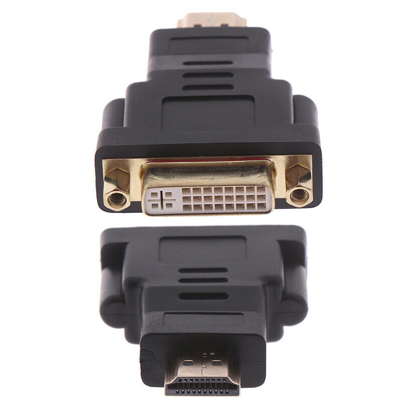 DVI-D Dual Link(24+5 pin) Female to HDMI Male Converter Adapter for LCD HDTVJC!c