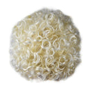 7.8 Inch Synthetic Wigs High Temperature Silk Heat Short Short Roll Lace Wi