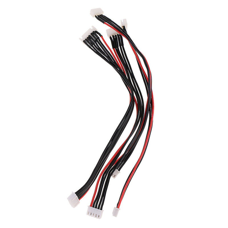 4x 2S 3S 4S 6S 20cm Lipo Balance Wire Extension Lipo Charger Cable