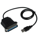 USB to Parallel IEEE 1284 36 Pin Printer Adapter Cable PC (Connect your old