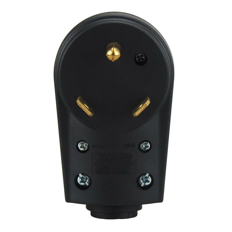 Trailer Camper RV Hot Power Locking Nema TT-30P Twist-Lock Plug 30A 125V