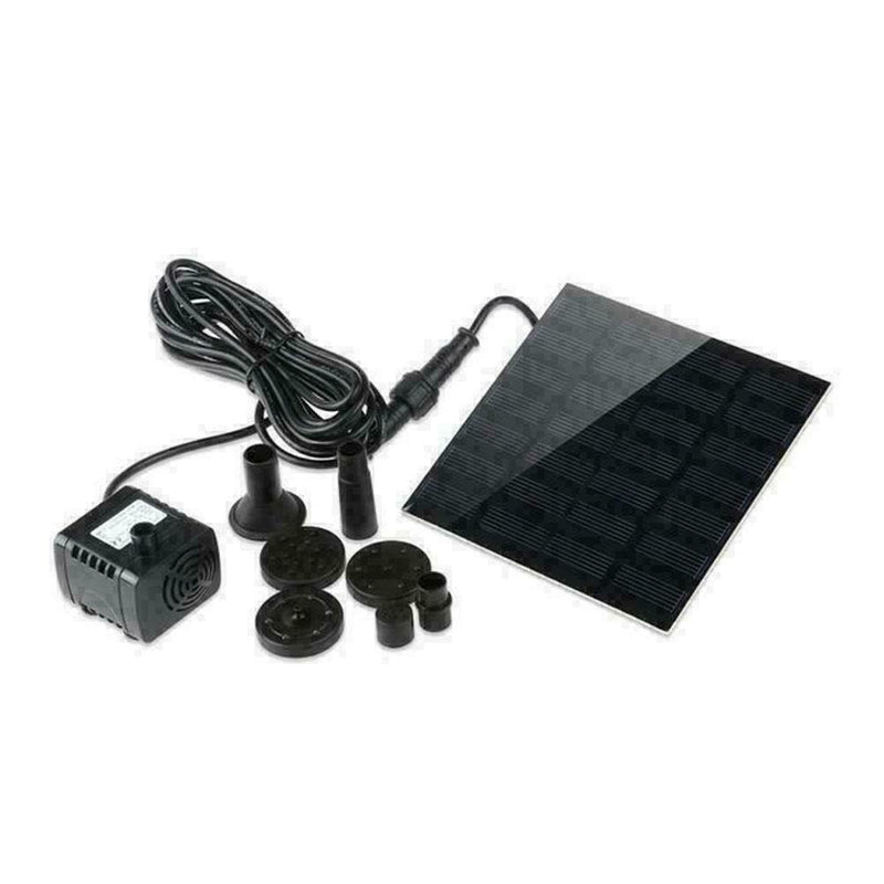 Solar Panel Power 7V Water Pumps For Fountain Pool Aquarium Garden m Pond P D9I5