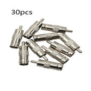 30PCS BNC Female to RCA Male Cable COAX Connector Adapter for CCTV Camera