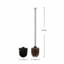 Toilet Brush Set TPR Rubber Soft Hair Scrub Stainless Steel Handle Useful gfs