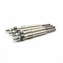 4pcs Heater Glow Plug Set Replacement Dual Core Stainless Steel for Ford Transit