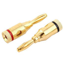 Musical Loudspeaker Cable Audio Open Wire Screw Banana Connector Type 4PCS L9J4