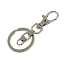 10pcs Lobster Clasp Clips Key Hook Keychain Split Key Rings Jewelry Findings