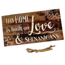 Rustic Wooden Plaque Home Decor Board  Indoor Outdoor Hanging Sign