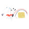 Electronic Funny Kits Voice Control LED Melody Light DIY Kits  JR