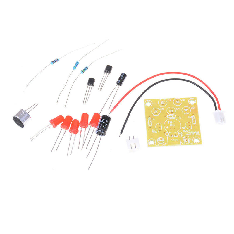 Electronic Funny Kits Voice Control LED Melody Light DIY Kits  JR