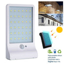 36LED Solar Powered PIR Motion Sensor Garden Outdoor Security Wall Light 2000mAh