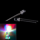 100x 5mm round colorful flash slow alternation super bright lamp emitting  Bj