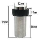 Floor Mounted Door Stopper Bumper Jam Stay Block Works on All Floor 80mm