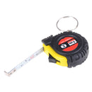 Retractable Ruler Tape Measure Key Ring Chain Mini Pocket Size Metric1m/3.28 BX