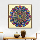5D DIY Special-shaped Diamond Painting Circle Cross Stitch Embroidery Kit