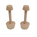Wooden Tart Tamper Double Side Pastry Egg Pusher Baking Kitchen Mould Tool