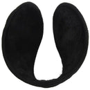 5X(Men Women Black Plush Pad Winter Warm Warmer Ear Muff Back Earmuffs O1M1)