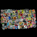 Lots 100Pcs Random Bomb Vinyl Laptop Skateboard Stickers Luggage Decals Stickers
