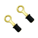 Drain Plug Rubber Stainless Steel Twist Boat Hull Livewell Drain Plugs
