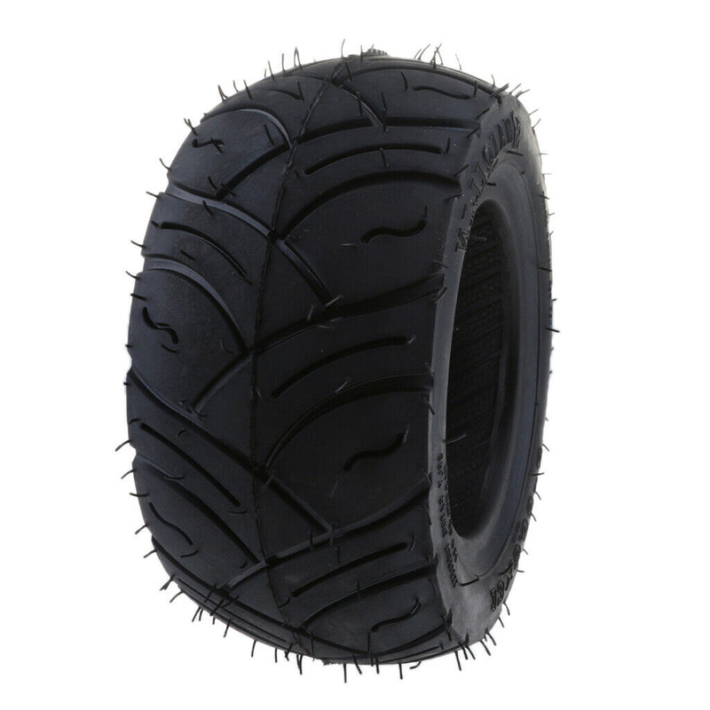 13x5.00-6 Inch Rubber Tread Tire for Folding Bike Scooters Quad Dirt Bike Black