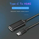 USB-C Type C to HDMI Adapter USB 3.1 Cable For MHL Android Phone Tablet S2 US