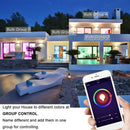 B22 Smart LED Light Bulb 6W WiFi RGB Color Changing App Control for Alexa/Google